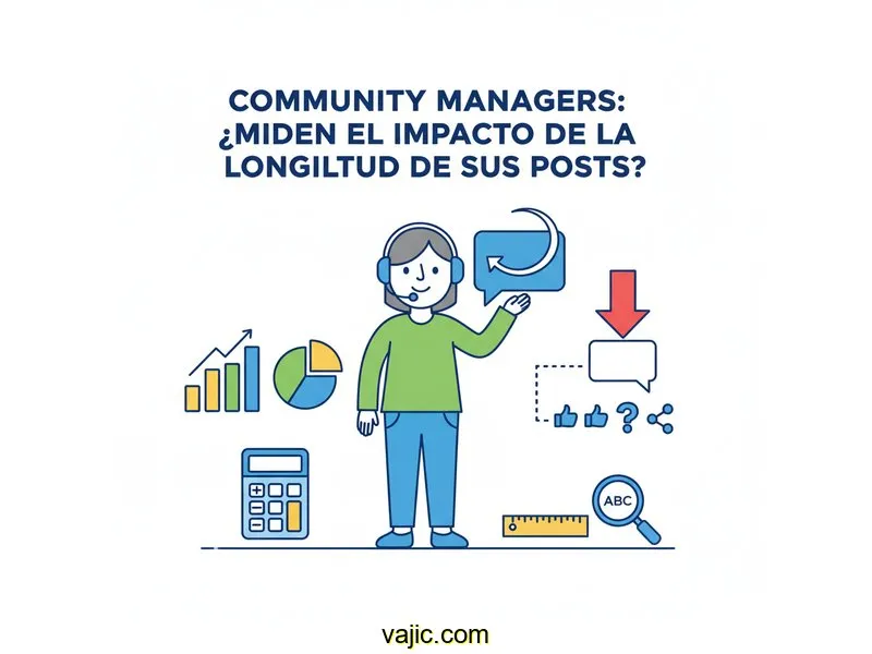 Community Managers: ¿Miden el Impacto de la Longitud de sus Posts?