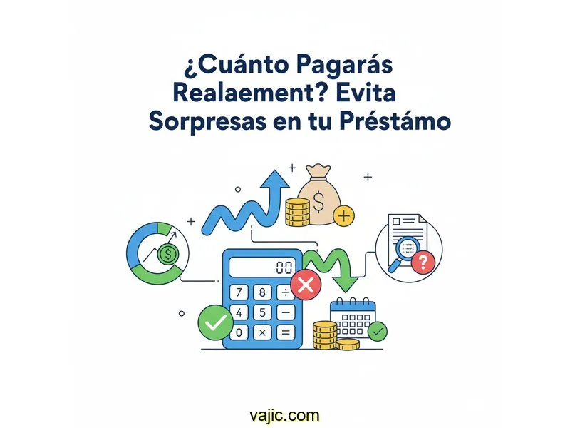 ¿Cuánto Pagarás Realmente? Evita Sorpresas en tu Préstamo