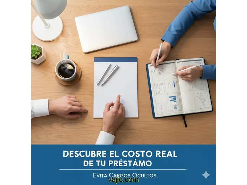Ilustración para la guía de Descubre el Costo Real de tu Préstamo: Evita Cargos Ocultos