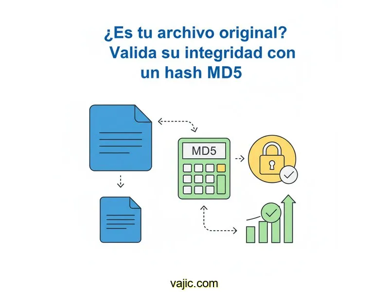 ¿Es tu archivo original? Valida su integridad con un hash MD5