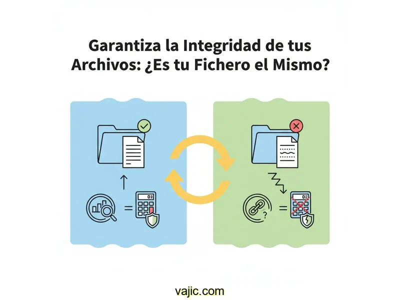 Garantiza la Integridad de tus Archivos: ¿Es tu Fichero el Mismo?