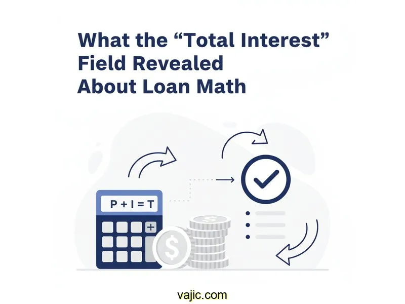 What the 'Total Interest' Field Revealed About Loan Math