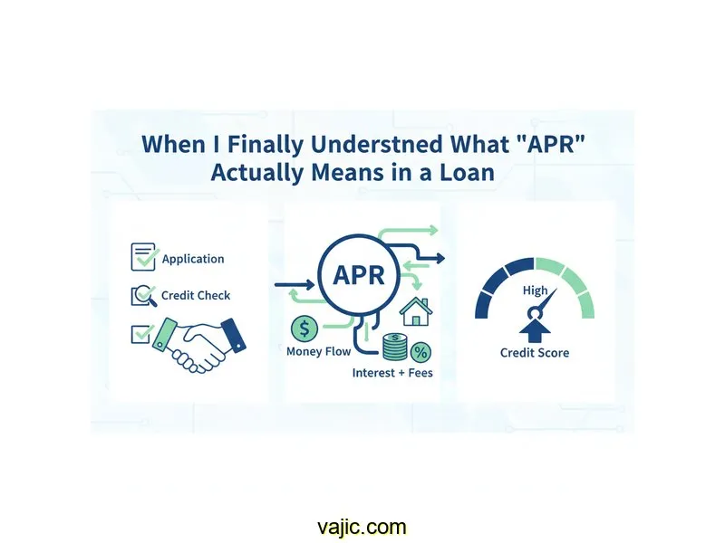 When I Finally Understood What 'APR' Actually Means in a Loan