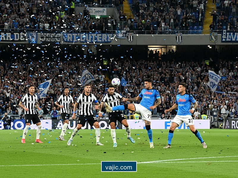Serie A football match: Udinese vs. Napoli